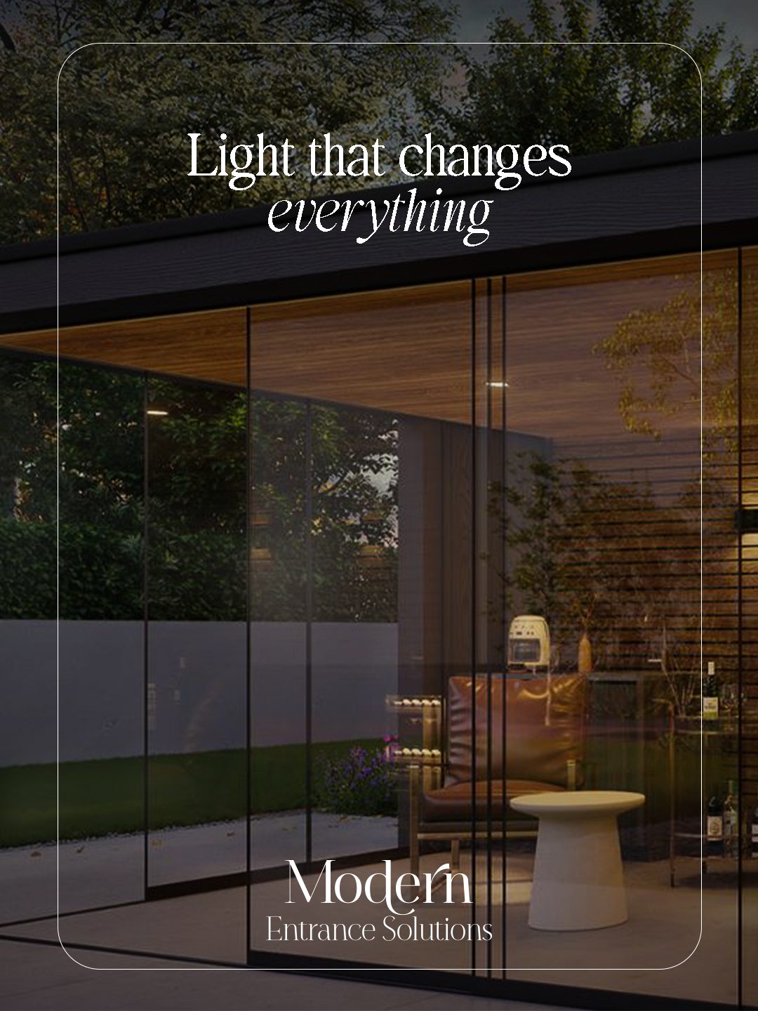 Modern Entrance Solutions — Sliding Glass for Modern Homes